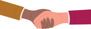 Picture of shaking hands